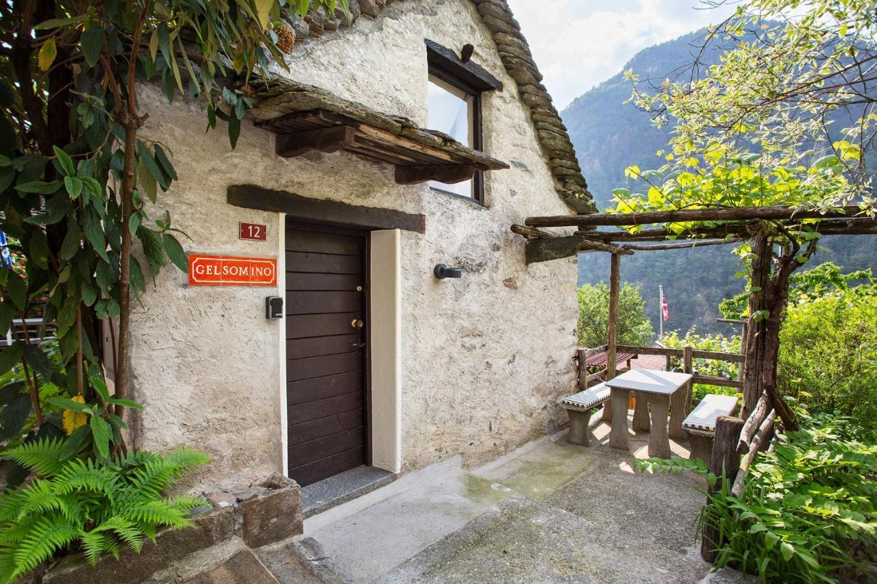 Rustici della Verzasca Ferien Wohnungen Vogorno Exterior foto