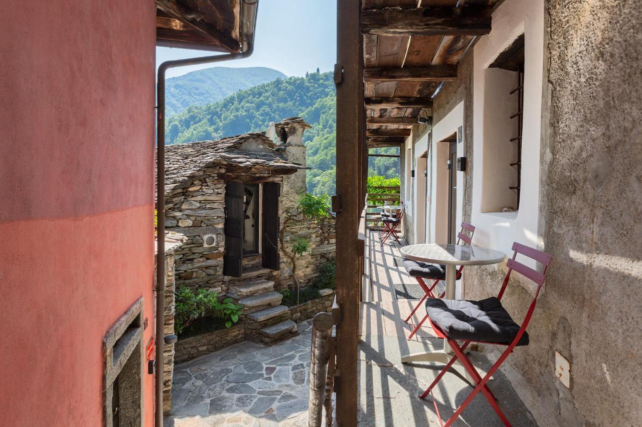 Rustici della Verzasca Ferien Wohnungen Vogorno Exterior foto