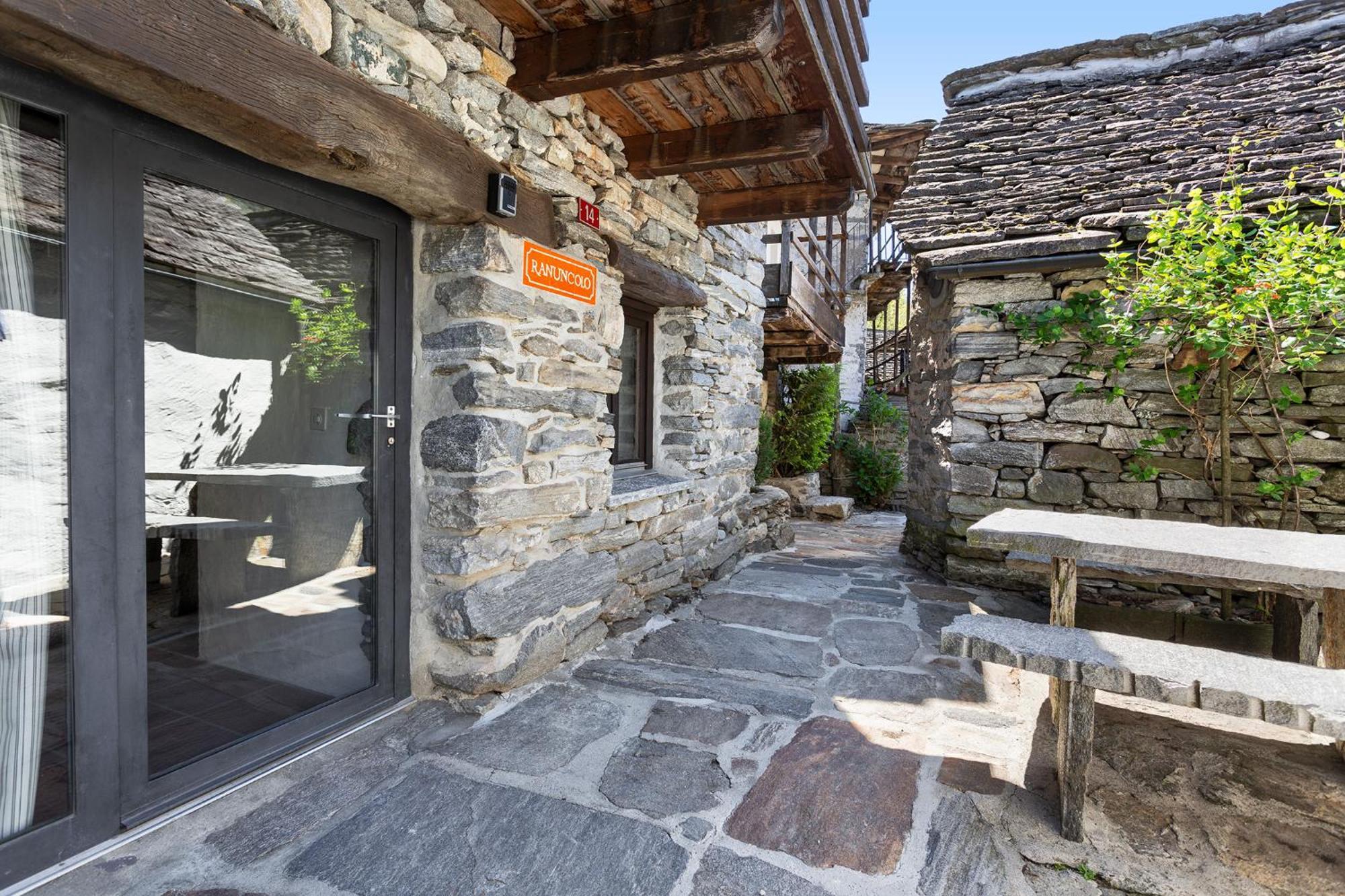 Rustici della Verzasca Ferien Wohnungen Vogorno Zimmer foto